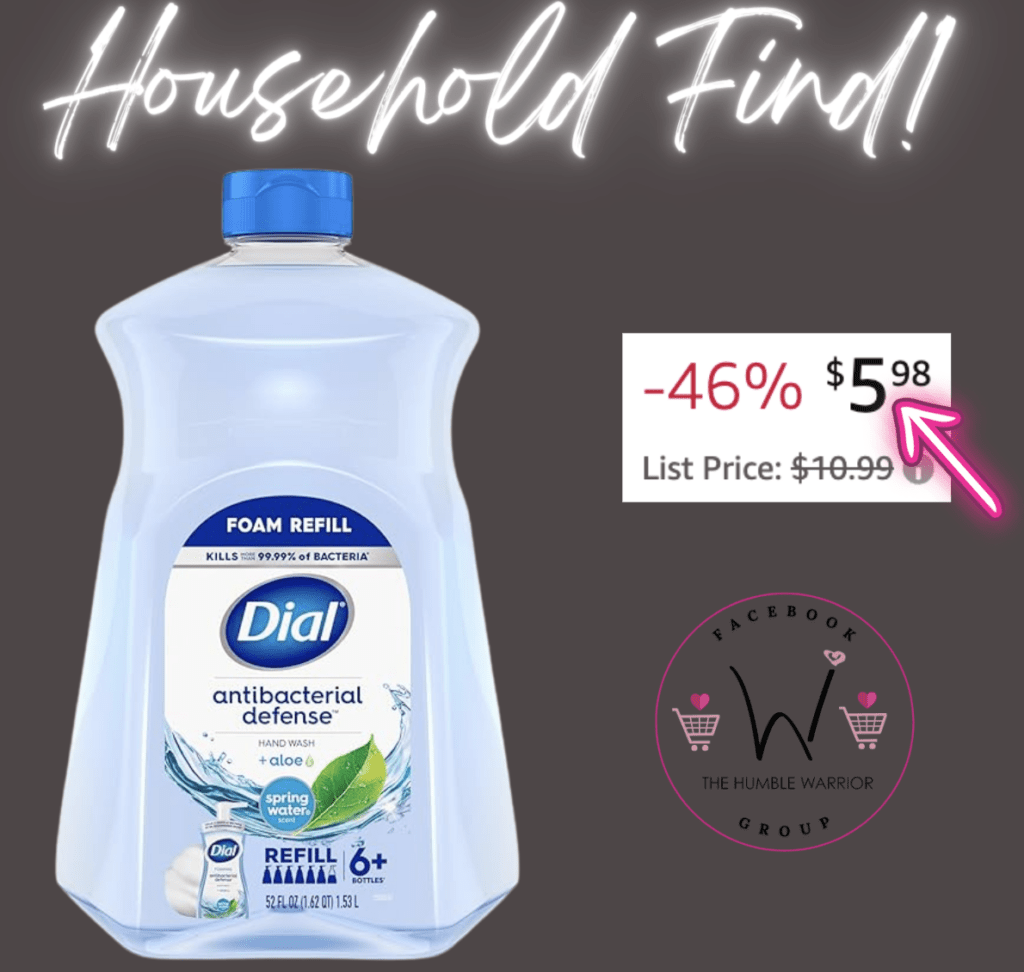 Dial Antibacterial Foaming Hand Soap Refill!